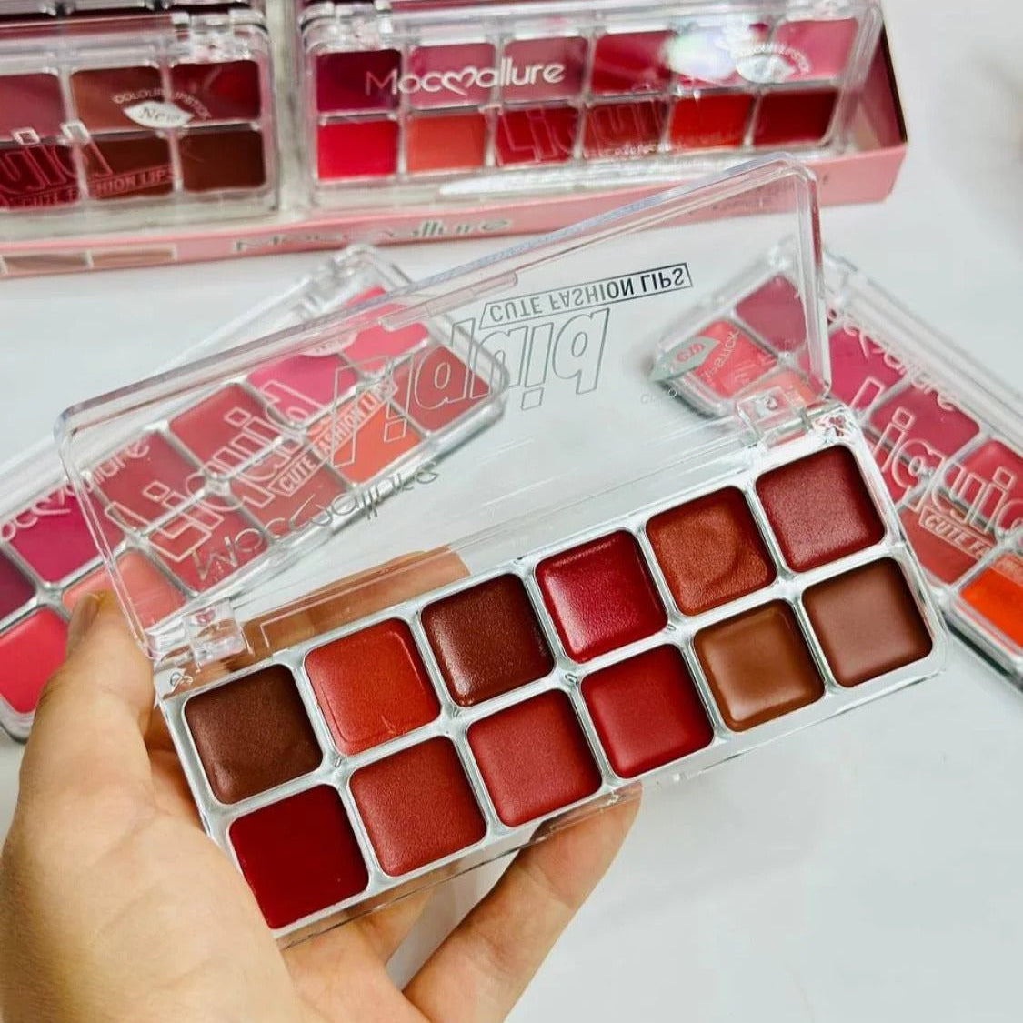 Mocallure 12 Color Matte Cream Lipstick Palette