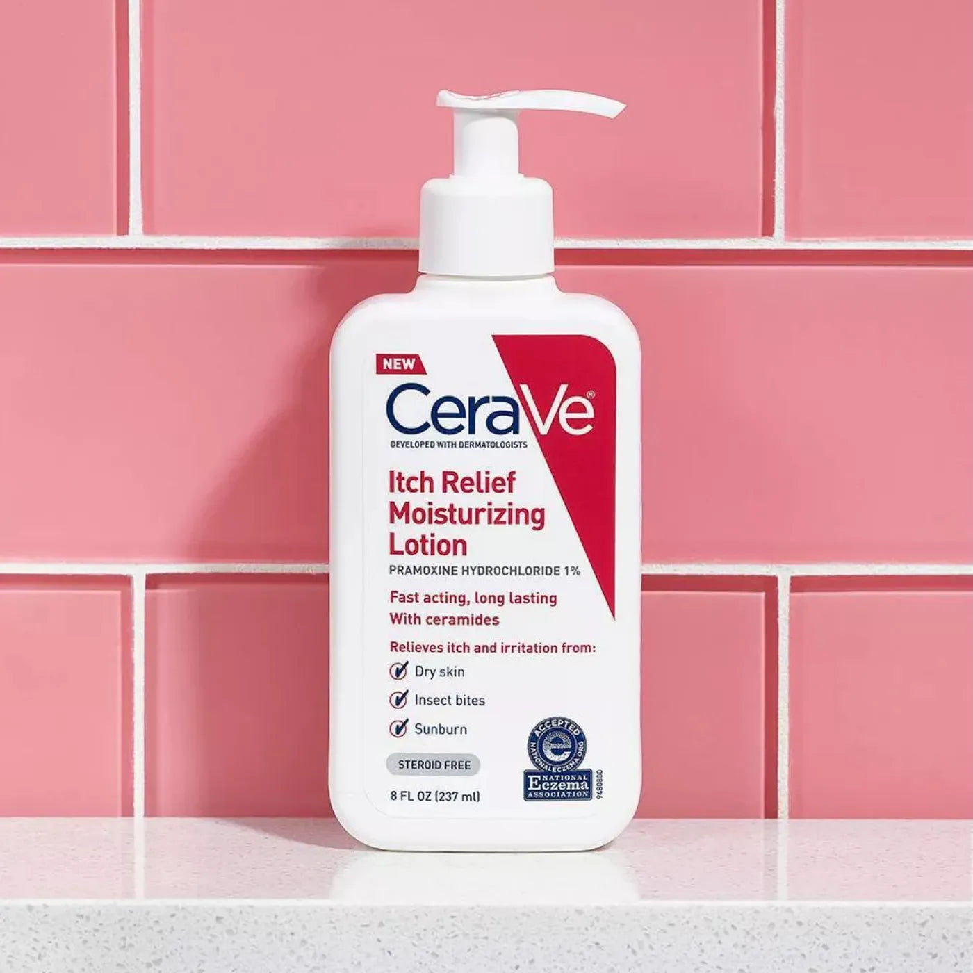 CeraVe Itch Relief Moisturizing Lotion – 237ml – 100% Original
