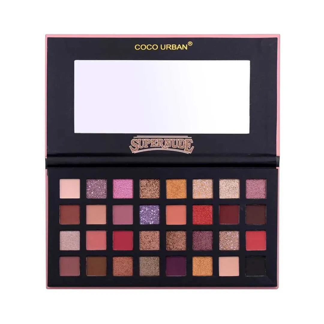 Coco Urban Super Nude Eyeshadow Palette - 32 Colors