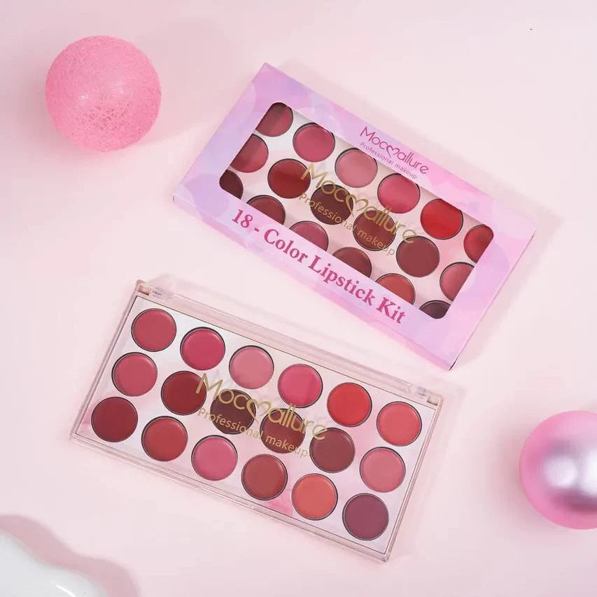 Mocallure 18 Color Lipstick Kit