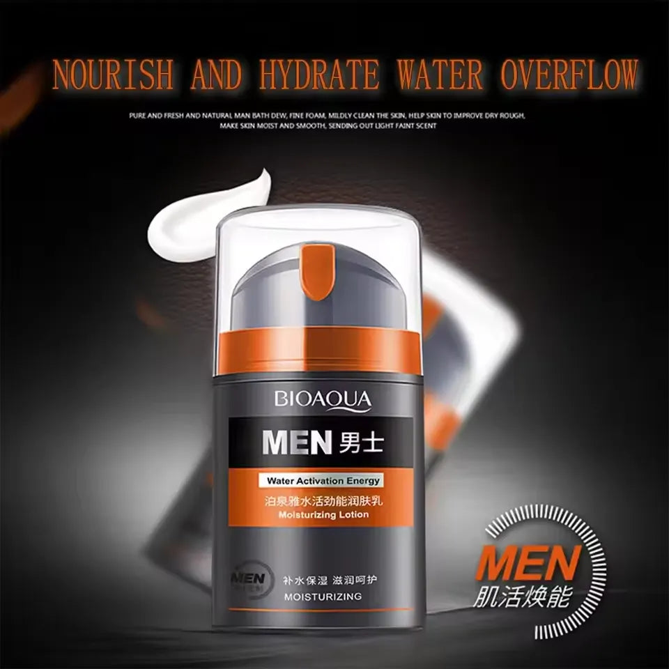 Bioaqua Men Water Activation Energy Moisturizing Lotion - 50g