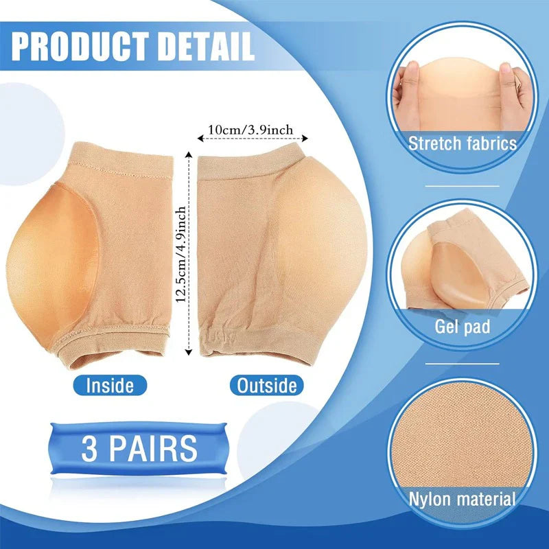 Silicone Heel Protector Moisturizing Gel Sock