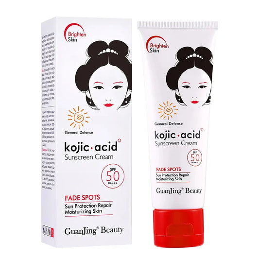 GUANJING Kojic Acid Fade Spots SPF 50 Sunscreen Cream - 100ml