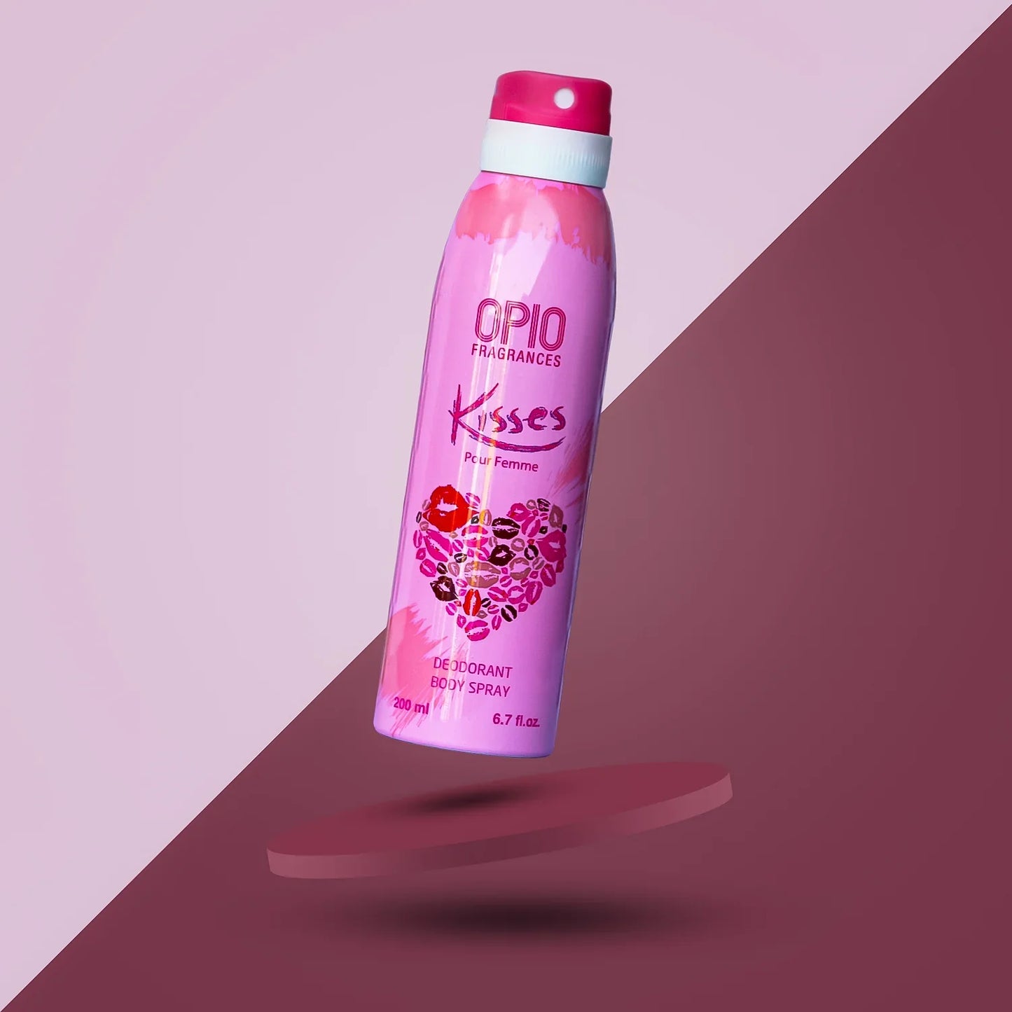 Opio Kisses Deodorant Body Spray for Women (200ml)
