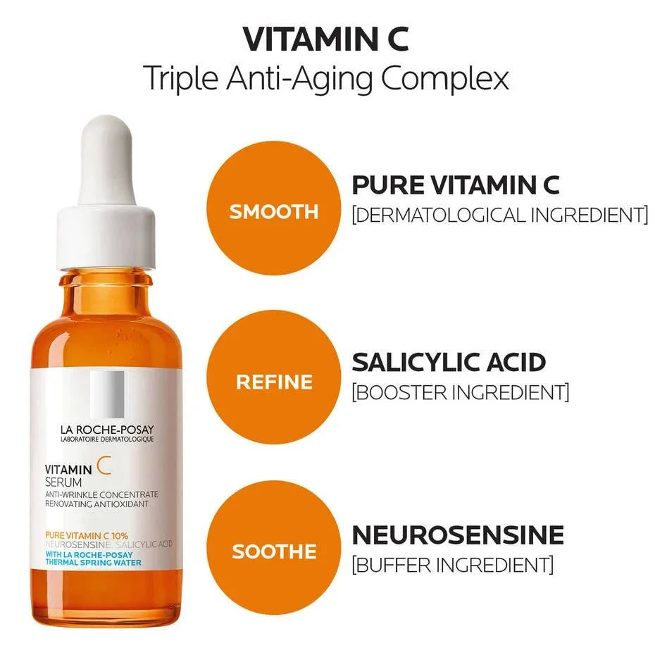 La Roche Posay Pure Vitamin C10 Serum 30ml | Premium Skincare & Beauty Products in Pakistan
