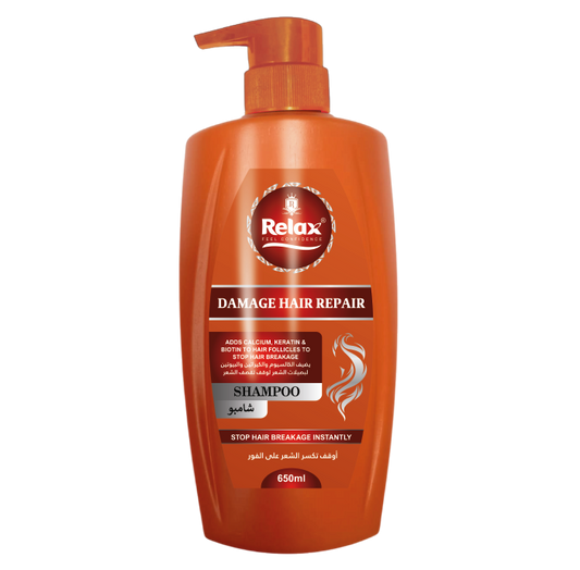 Relax Damage Hair Repair Shampoo - 650ml