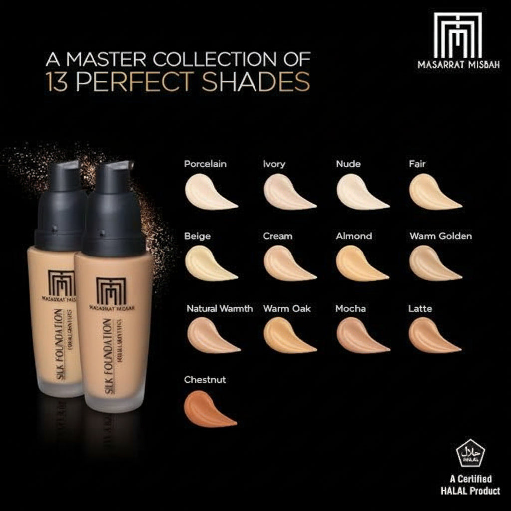 Masarrat Misbah Silk Foundation - 35gm