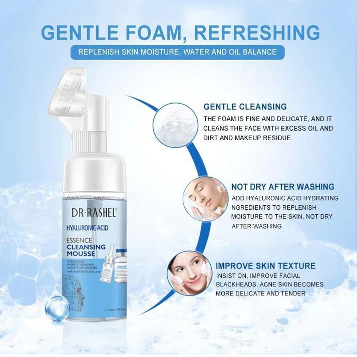 Dr.Rashel Hyaluronic Acid Essence Cleansing Mousse - 120ml