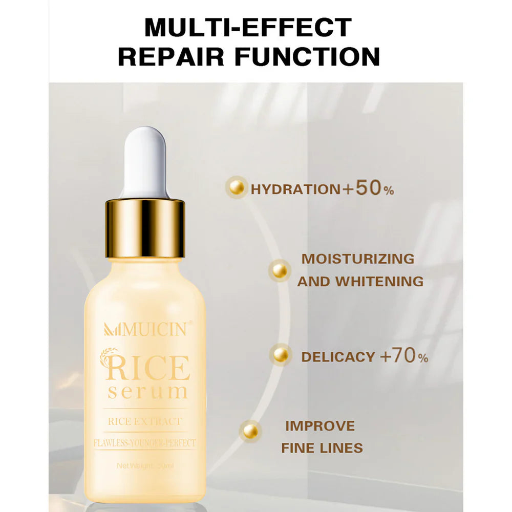 MUICIN Rice Serum For Fairer & Flawless Skin - 30ml