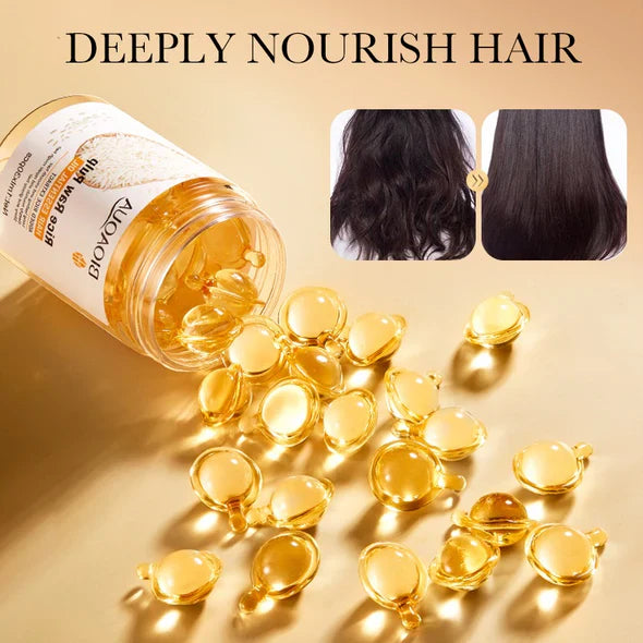 BIOAQUA Rice Raw Pulp Hair Essential Oil