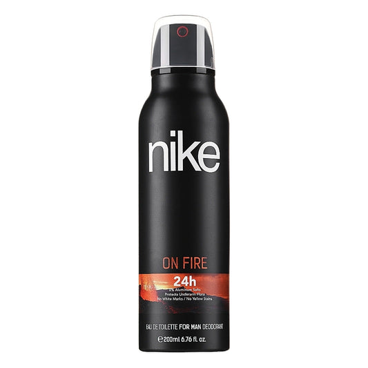 Nike On Fire 24H Eau de Toilette Deodorant Body Spray - 200ml