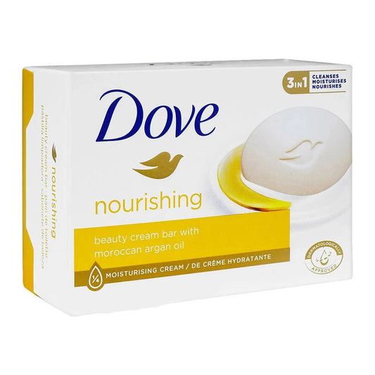 Dove Nourishing Soap with Moroccan Argan Oil – 135g | Premium Skincare & Beauty Products in Pakistan