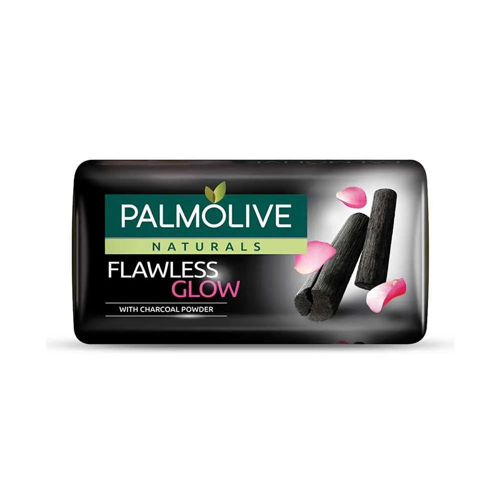 Palmolive Naturals Flawless Glow Soap, With Charcoal Powder -  145g
