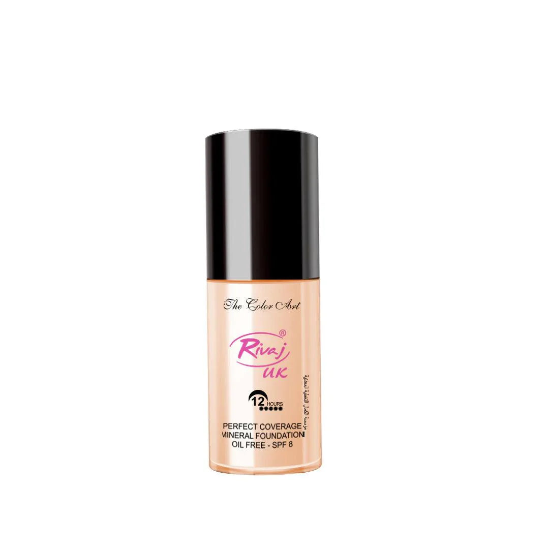 Rivaj Perfect Coverage Mineral Foundation - 30ml