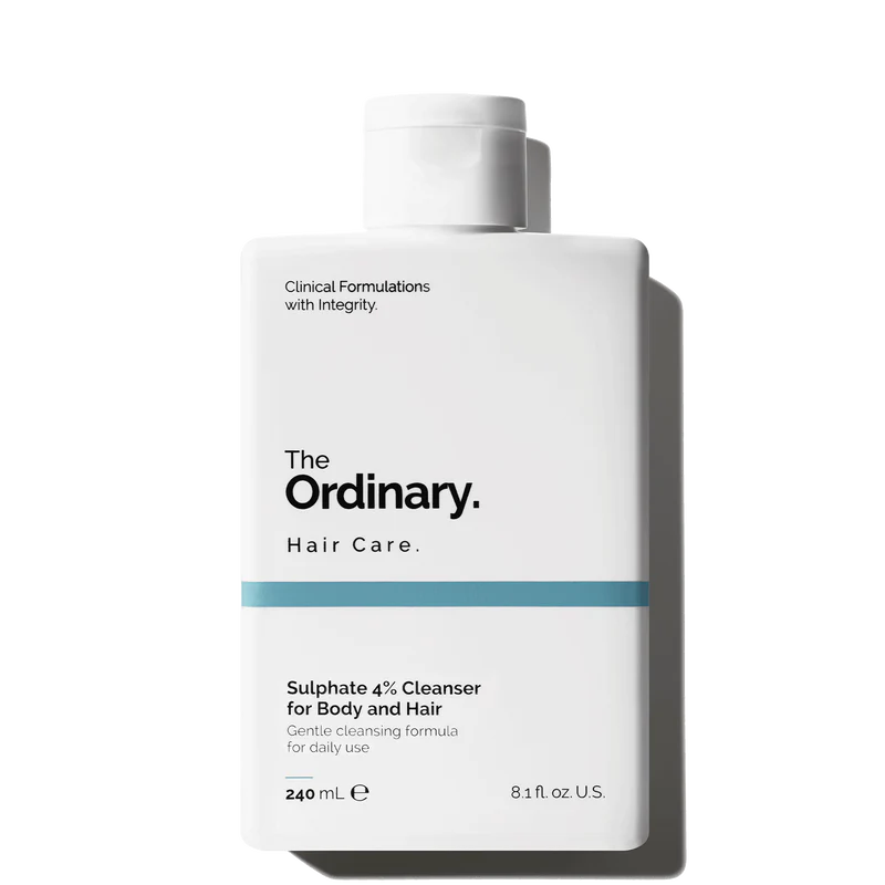 The Ordinary Hair Care Sulphate 4% Cleanser for Body and Hair - 240ml