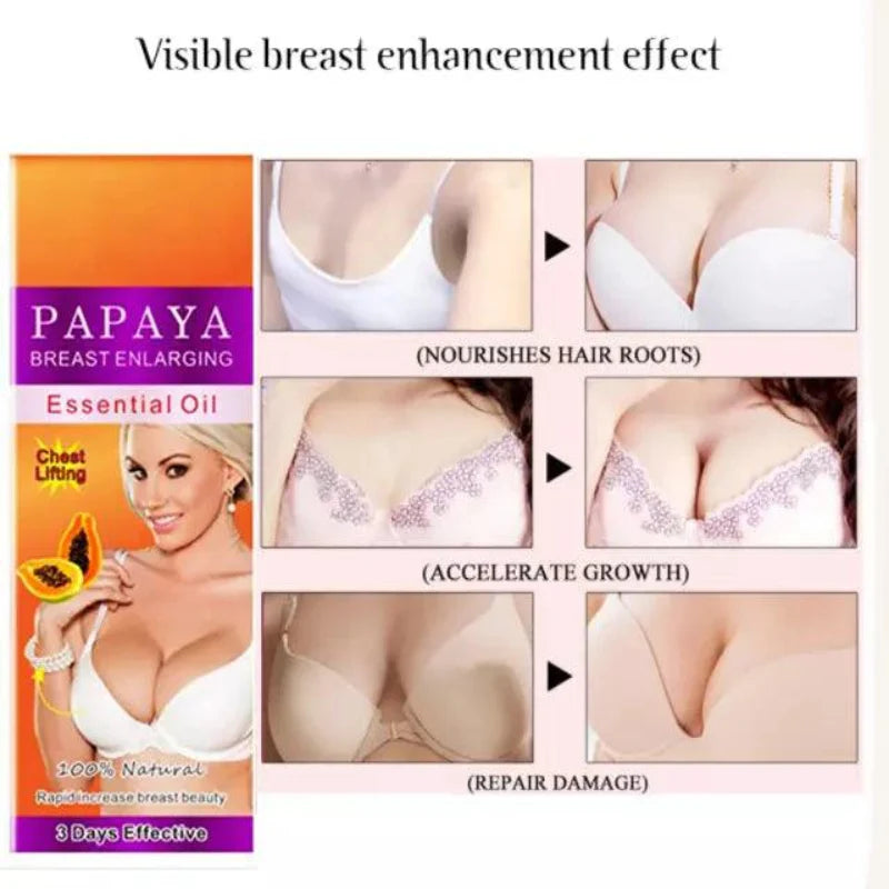 Papaya Women Large Breast Oil - 30ml | Premium Skincare & Beauty Products in Pakistan