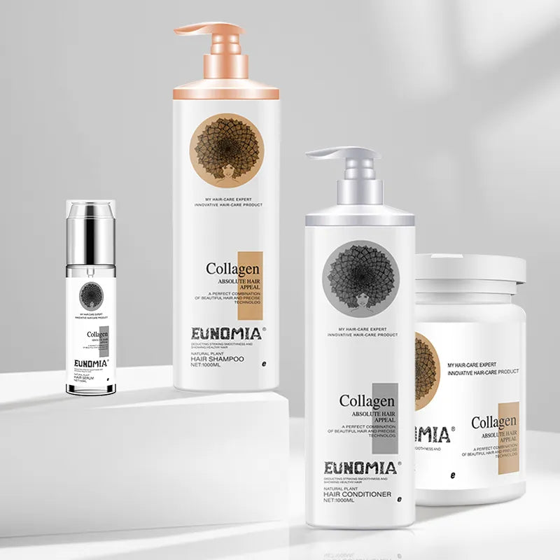 Eunomia Collagen Absolute Appeal Hair Mask, Shampoo & Conditioner - 1000ml