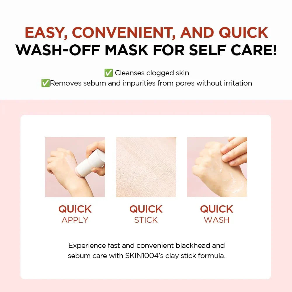 Skin 1004 Madagascar Centella Poremizing Quick Clay Stick Mask - 27g | Premium Skincare & Beauty Products in Pakistan