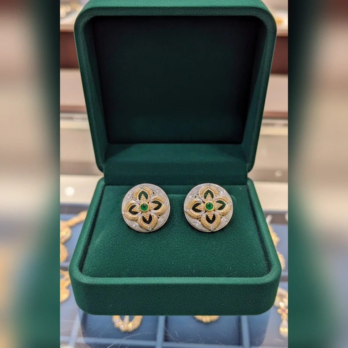 Zircon Tops & Studs – Elegant Silver Zircon Earrings for Women