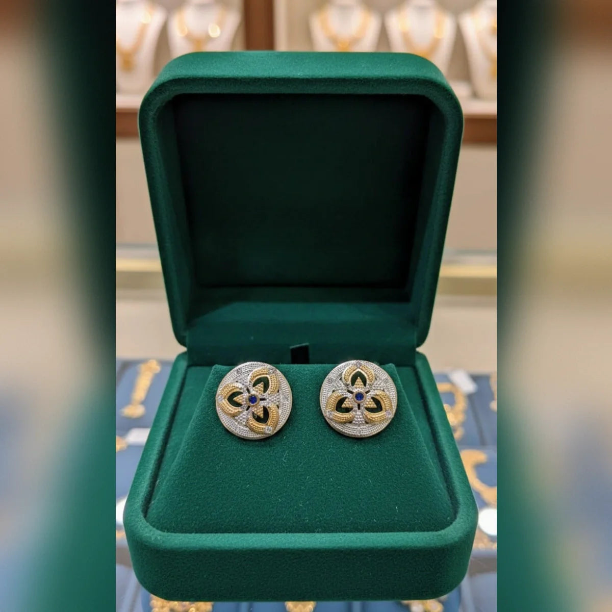 Zircon Tops & Studs – Elegant Silver Zircon Earrings for Women