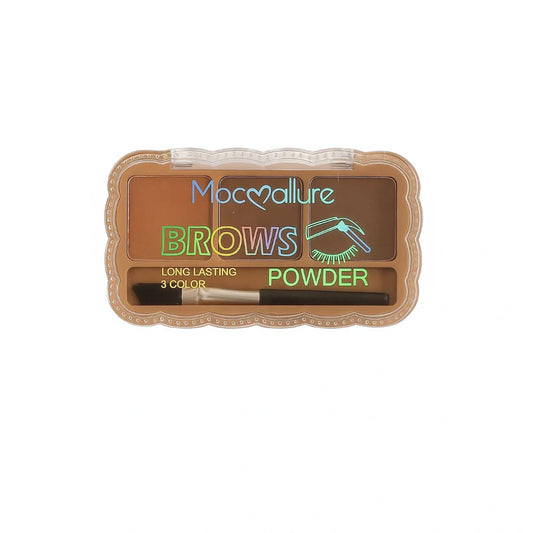 Mocallure Brows Long Lasting 3 Color Powder palette