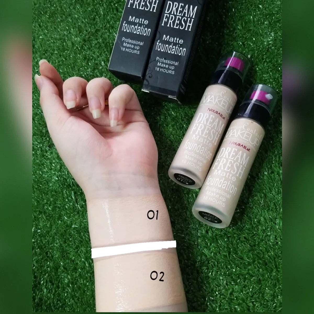 Noubablak Dream Fresh Matte Foundation 18 Hour Professional