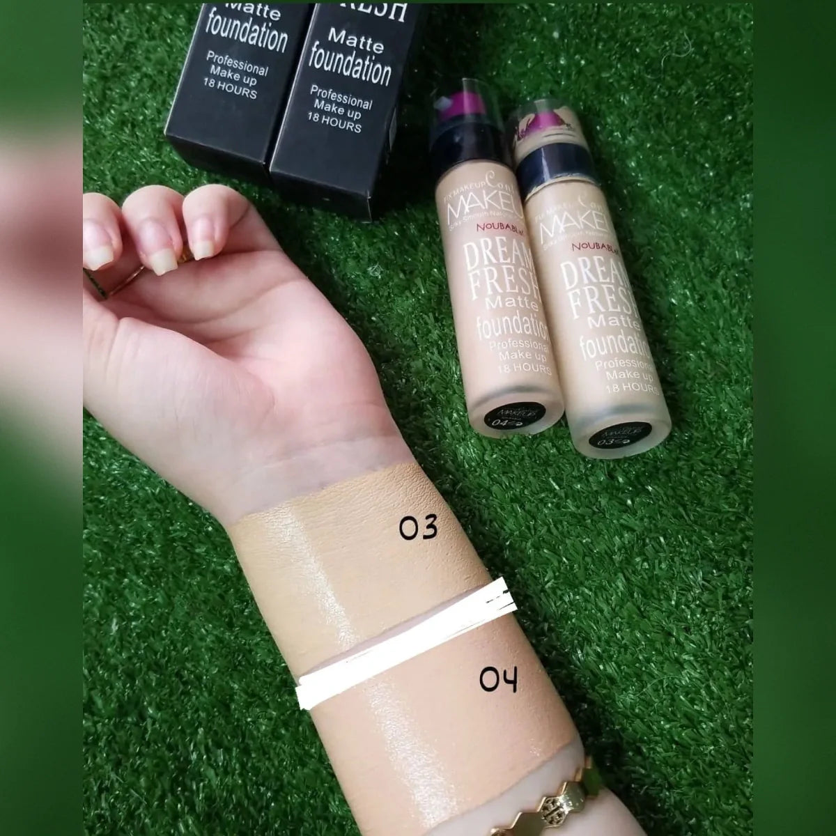 Noubablak Dream Fresh Matte Foundation 18 Hour Professional
