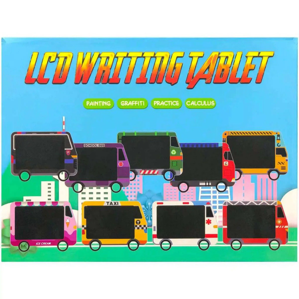 Lcd writing Tablet School Bus