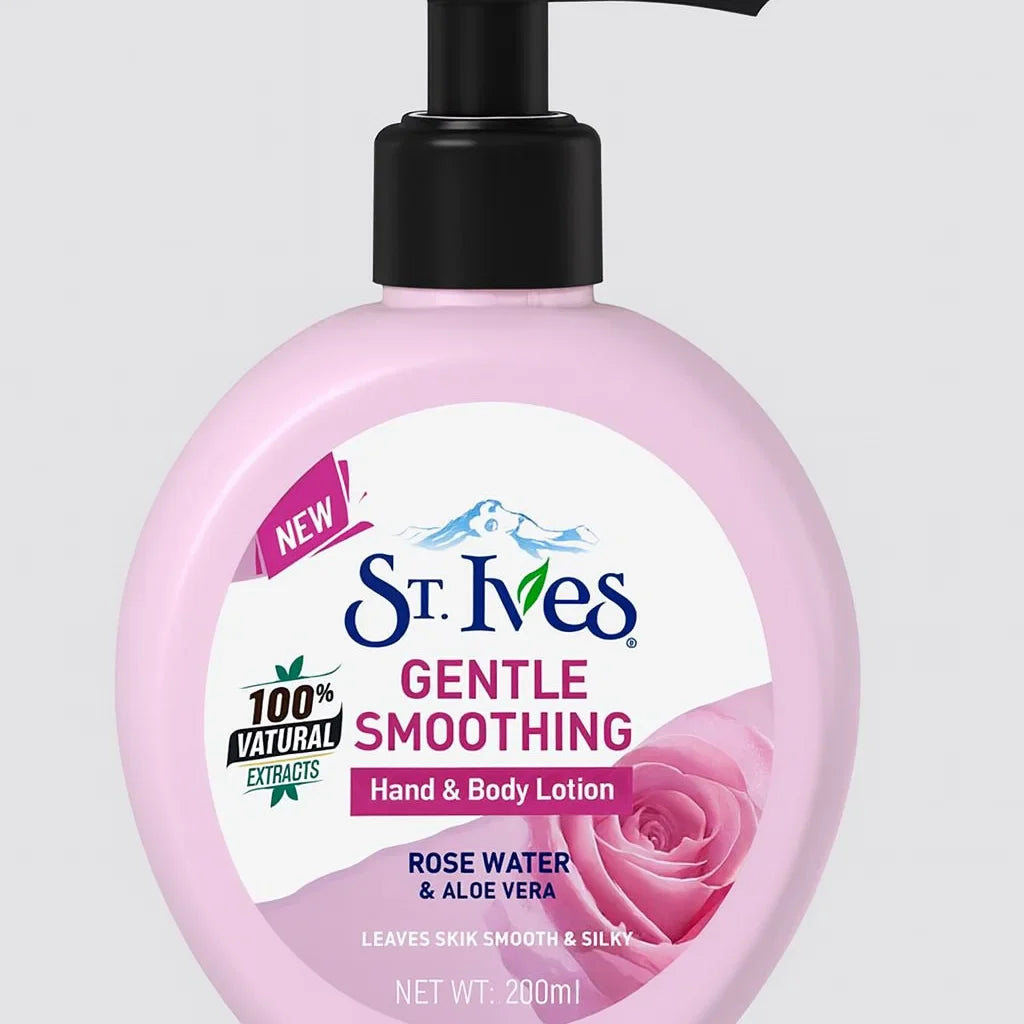 St. Ives Gentle Smoothing Hand & Body Lotion - 200ml | Premium Skincare & Beauty Products in Pakistan