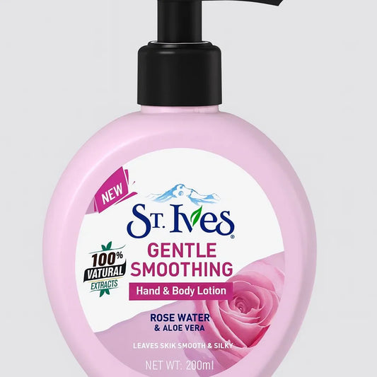 St. Ives Gentle Smoothing Hand & Body Lotion - 200ml | Premium Skincare & Beauty Products in Pakistan