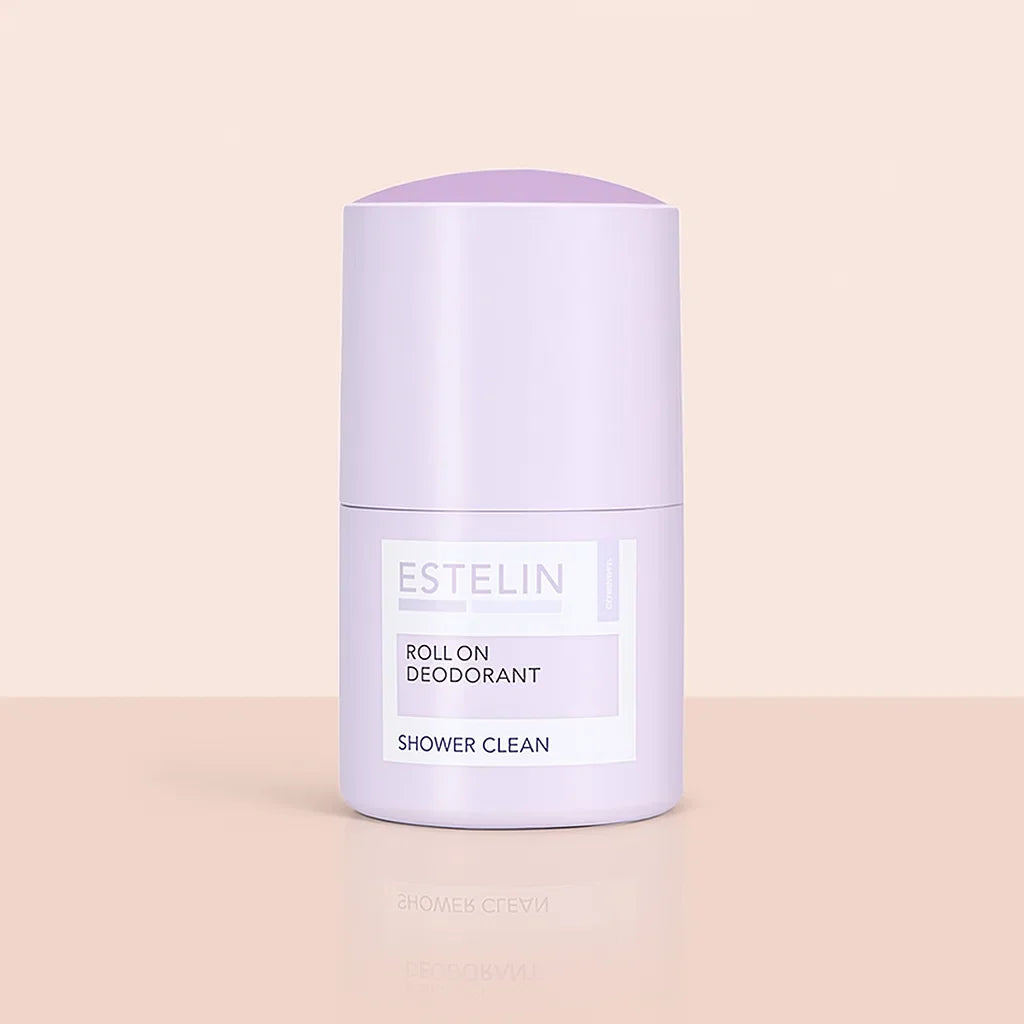 ESTELIN Deodorant Roll On – Shower Clean – 48Hr Protection - 50ml