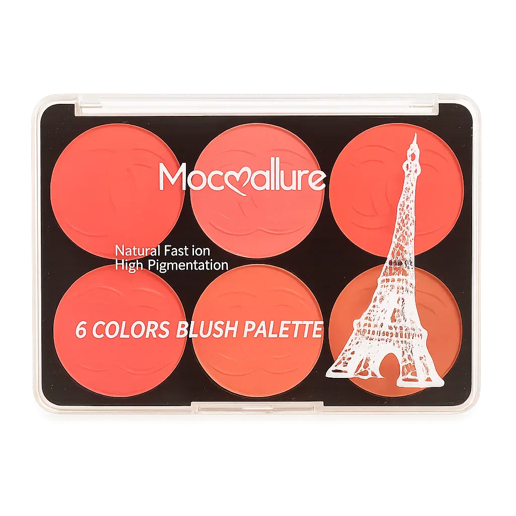 Mocallure 6-Color Blush Palette