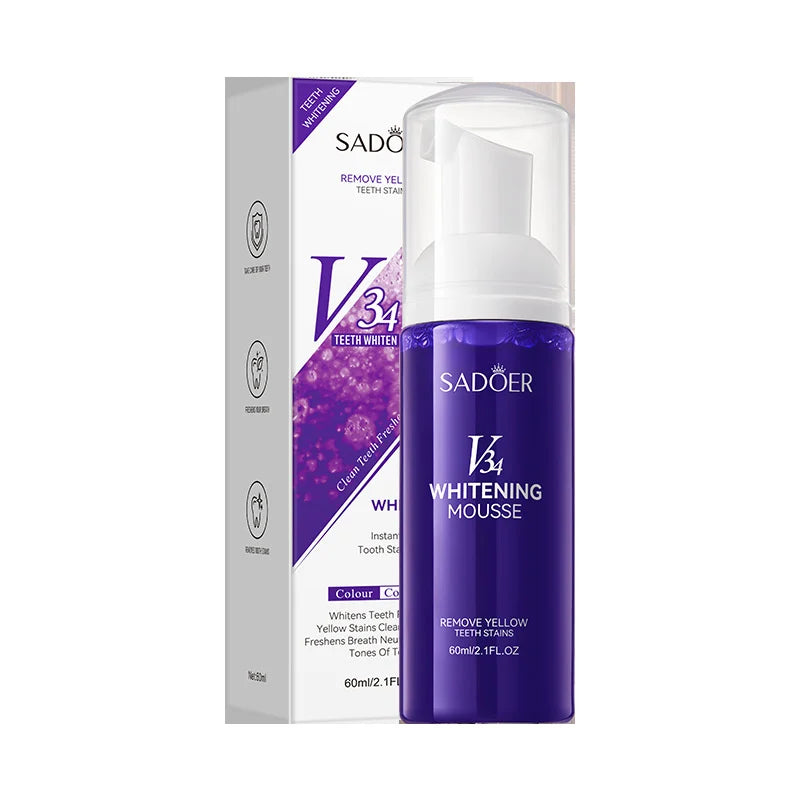 SADOER Brighten Whiten Tooth Cleaning Mousse - 60ml