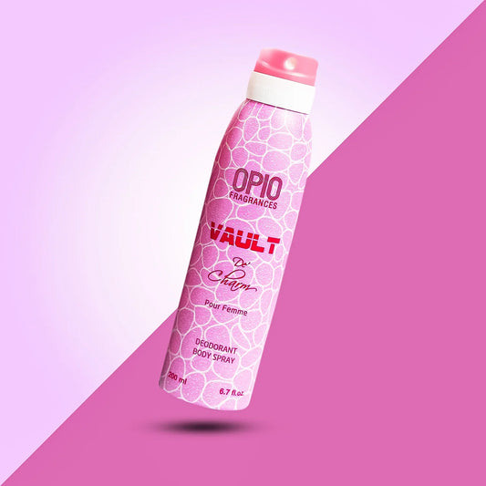 Opio Vault De Charm Deodorant Body Spray for Women (200ml)