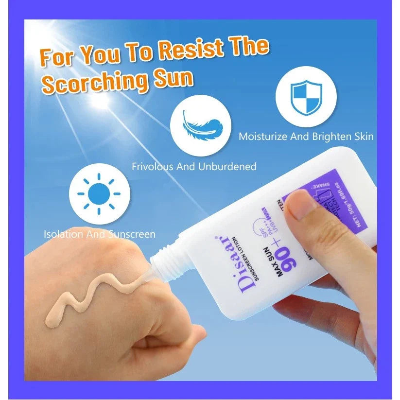 Disaar Whitening Sunblock SPF 90 – Skin Protective Sunscreen Lotion - 50g | Premium Skincare & Beauty Products in Pakistan