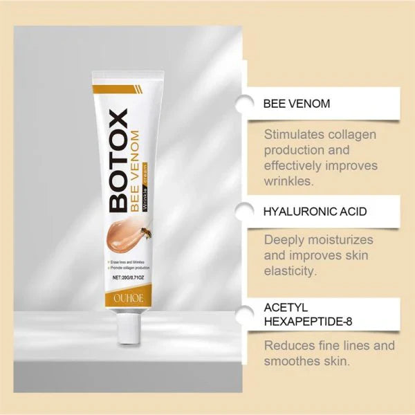 Ouhoe Botox Bee Venom Whitening & Moisturizing Facial Cream - 20g | Premium Skincare & Beauty Products in Pakistan