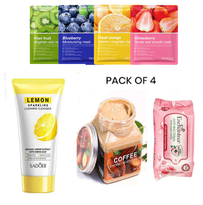 Pack of 04 Makeup Beauty Deals.