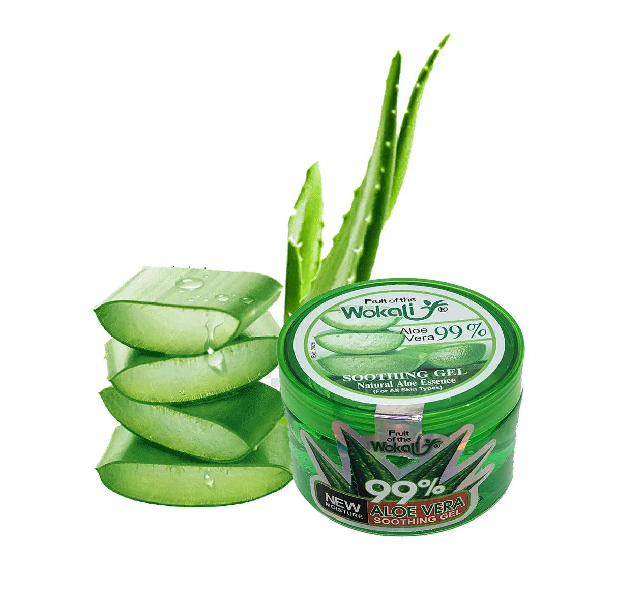 Wokali Aloe Vera 99% Soothing Gel Jar - 160ml | Premium Skincare & Beauty Products in Pakistan